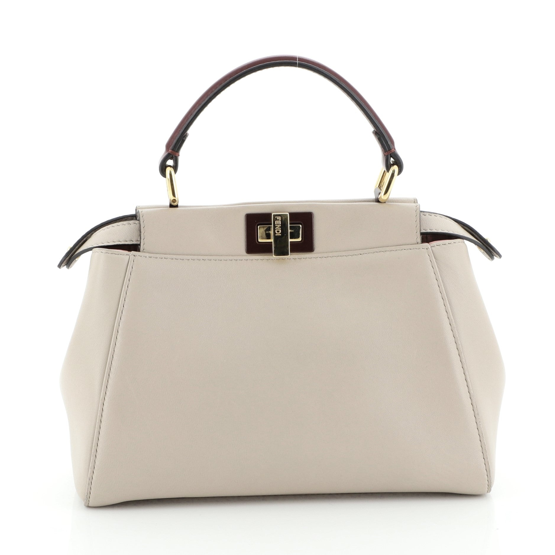 Peekaboo Bag Leather Mini