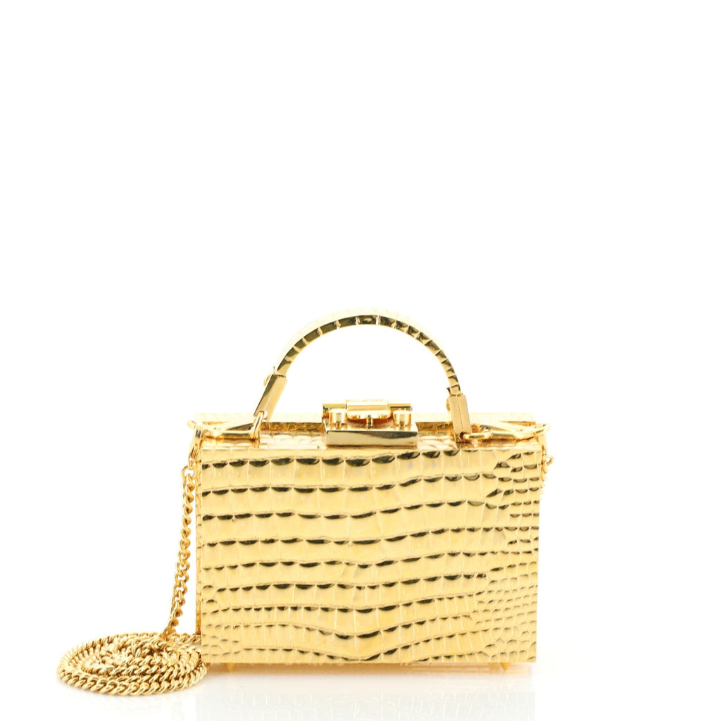 Grace Box Bag Gold-Plated Brass Mini