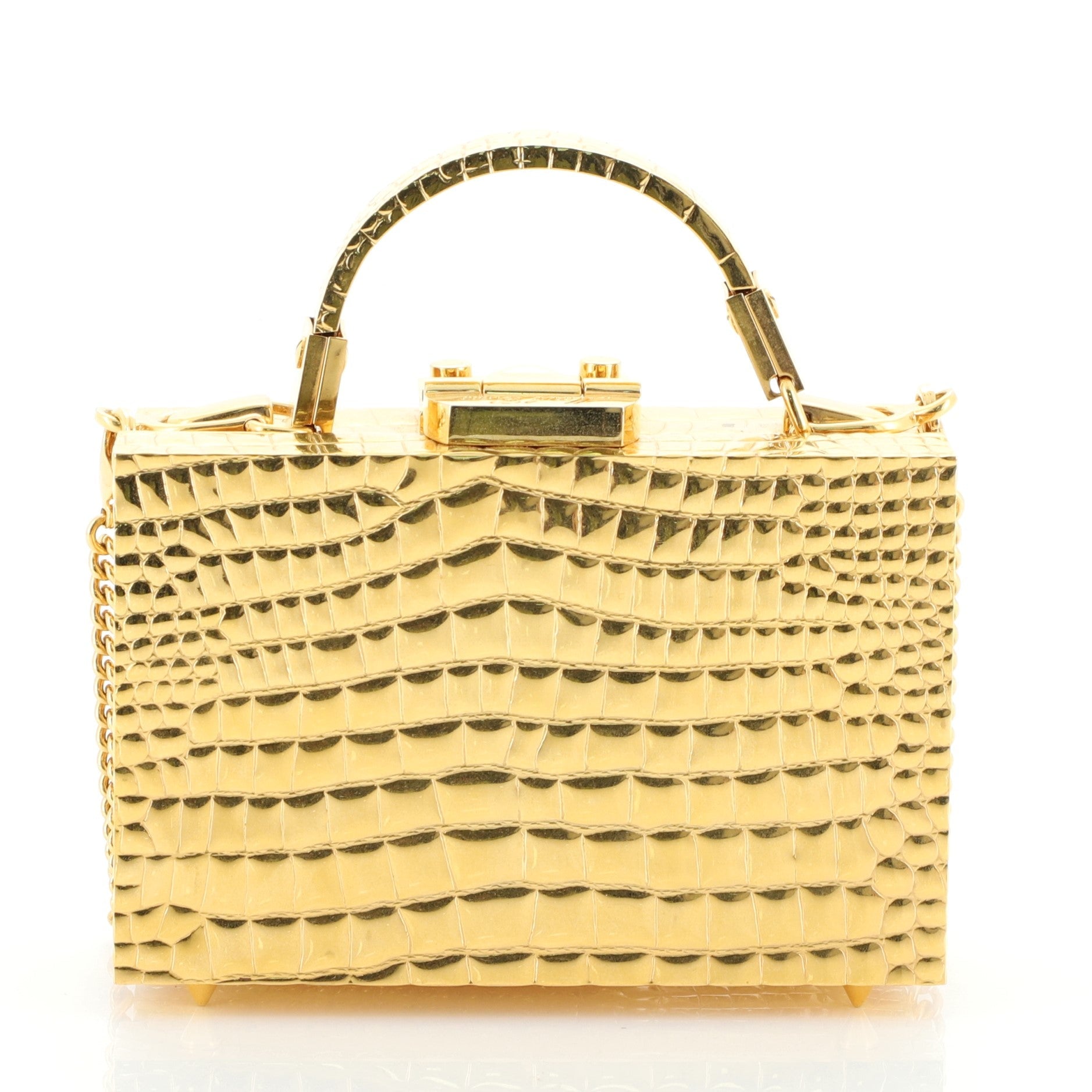 Grace Box Bag Gold-Plated Brass Mini