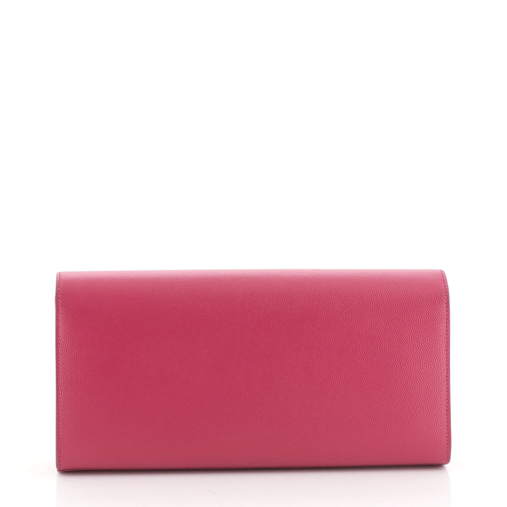 Classic Monogram Clutch Leather Long