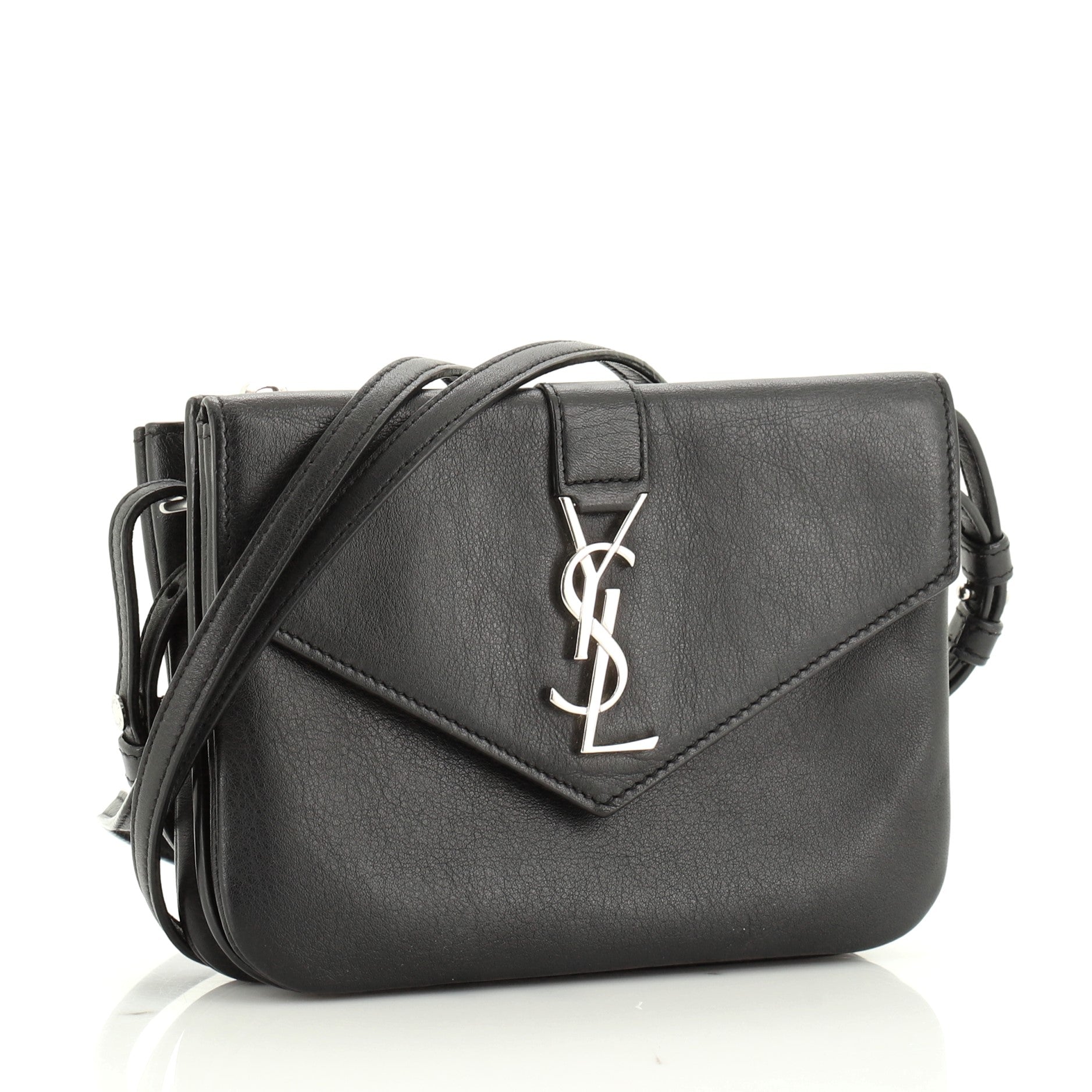 Classic Monogram Wallet on Chain Leather Mini