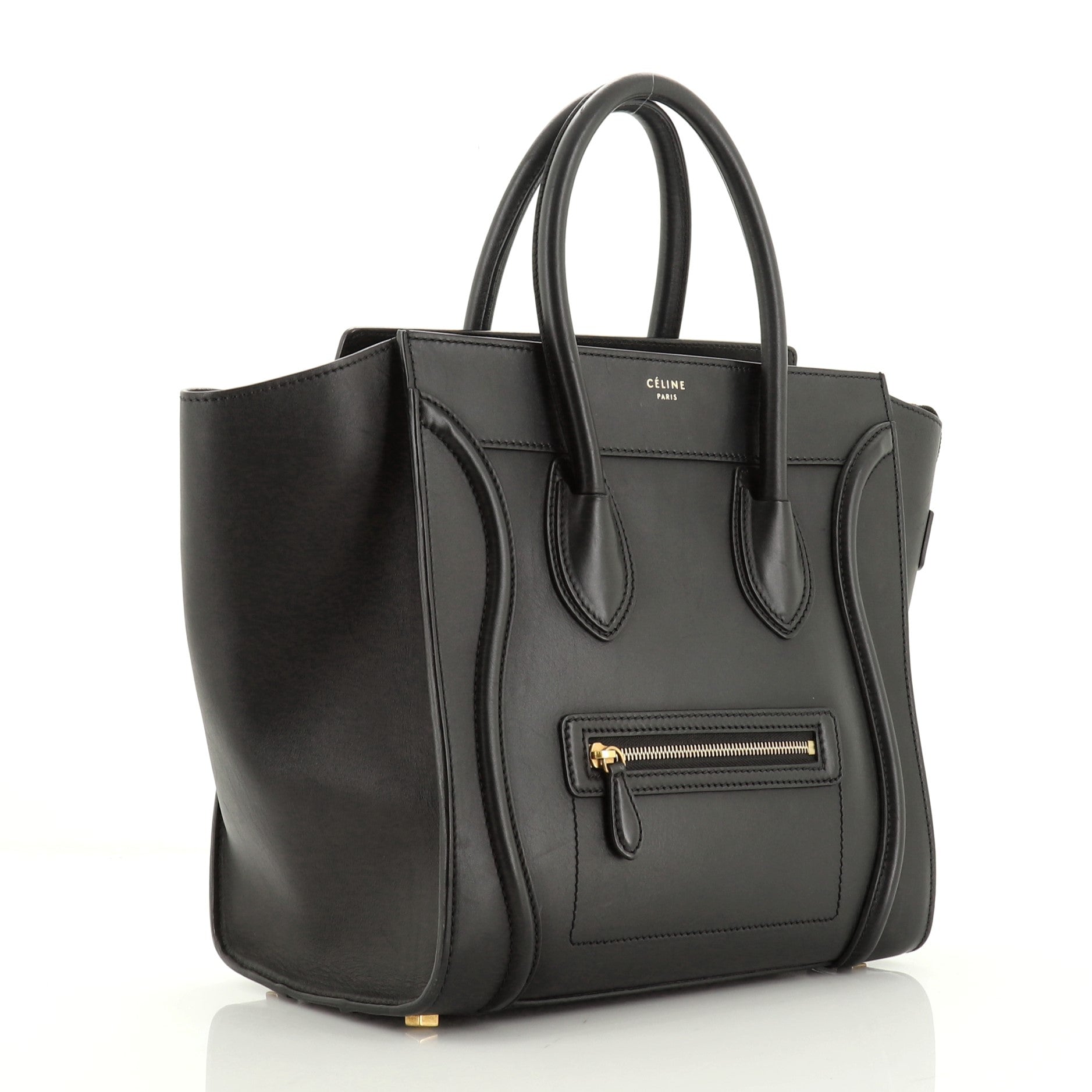 Luggage Bag Smooth Leather Mini