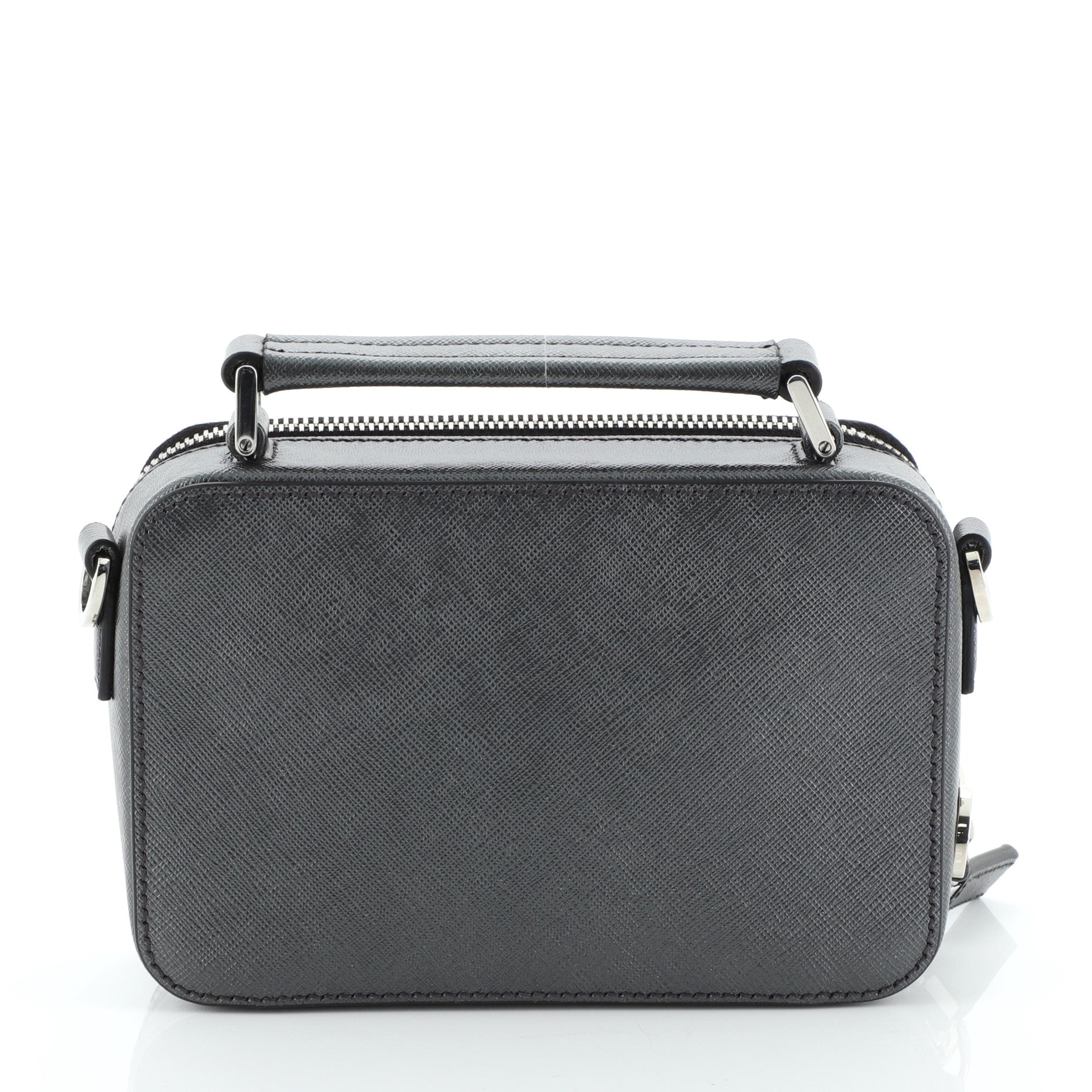 Brique Crossbody Bag Saffiano Leather Mini