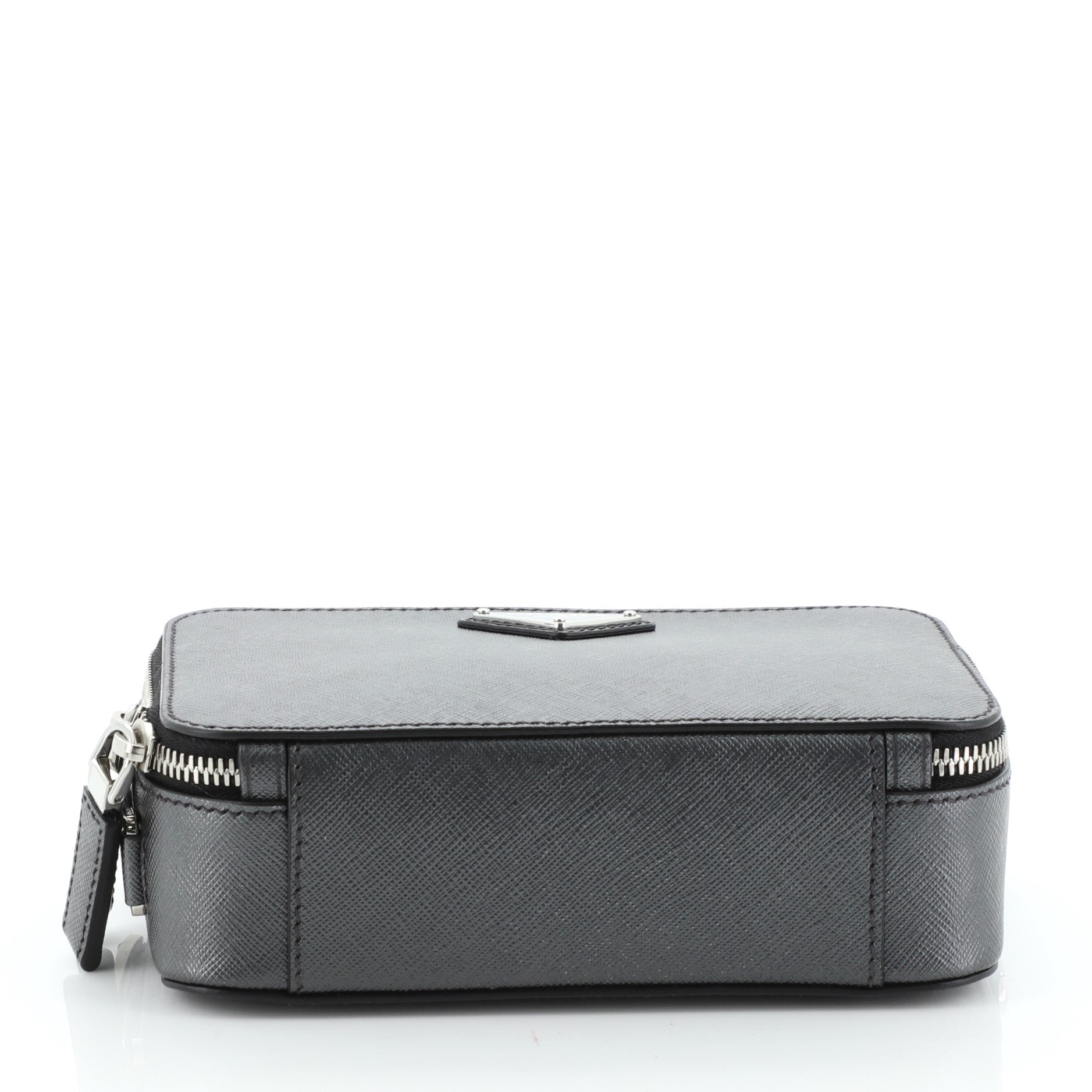 Brique Crossbody Bag Saffiano Leather Mini