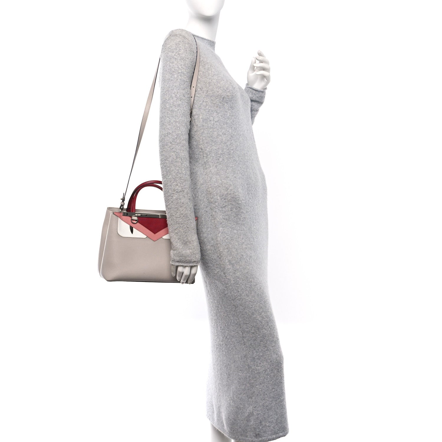 Vitello Elite Monster Petite 2Jours Tote Polvere Ribes Multicolor