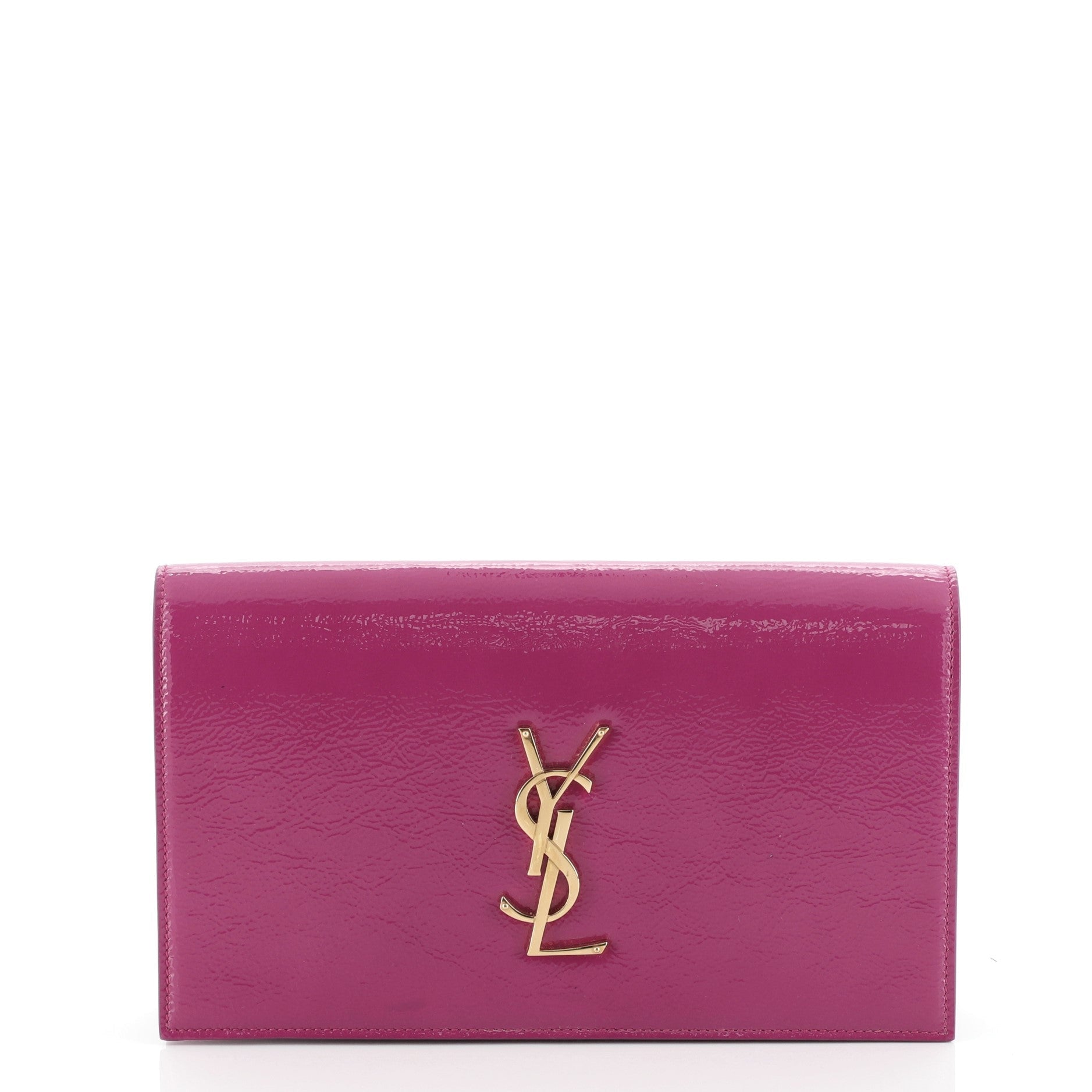Classic Monogram Clutch Patent Large