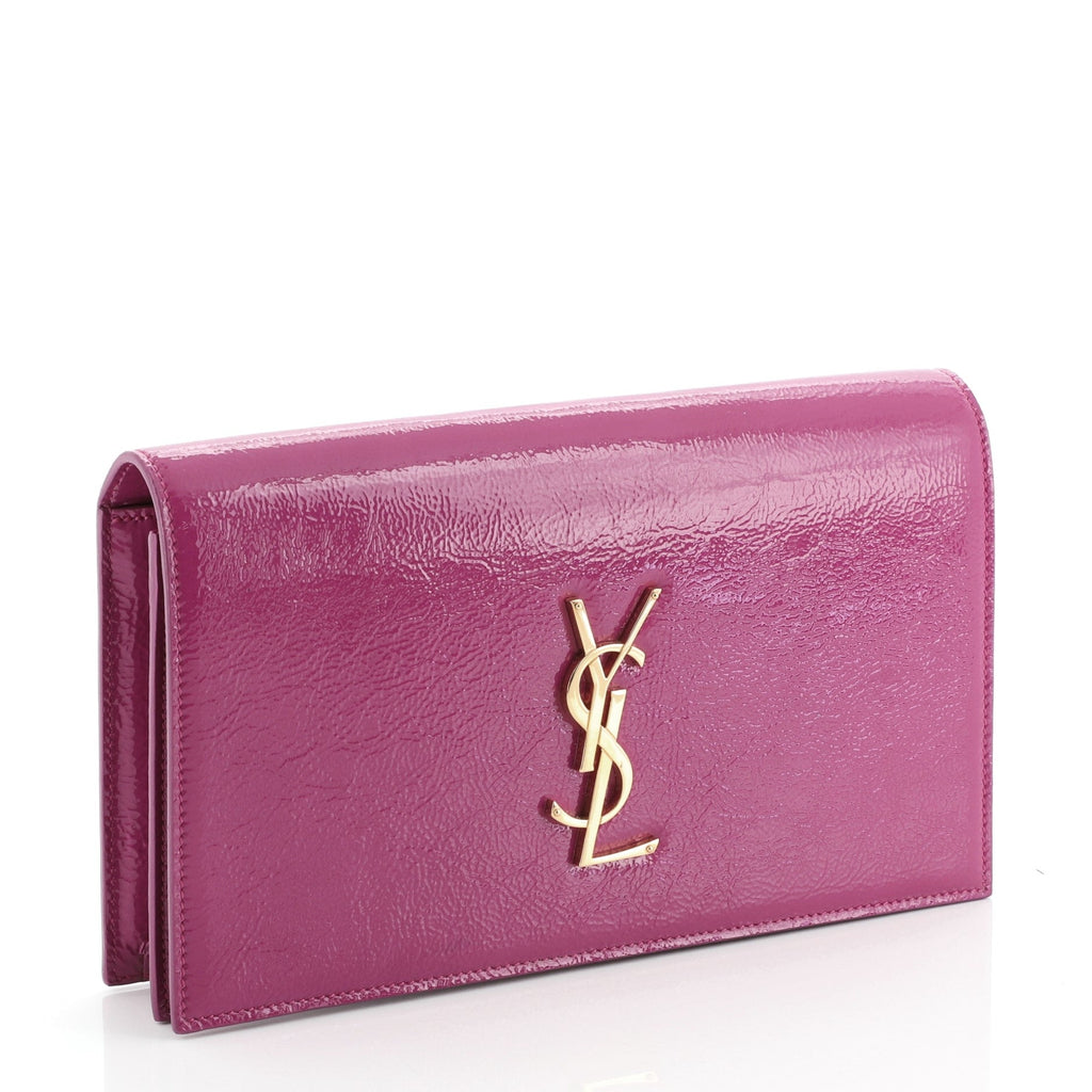 Classic Monogram Clutch Patent Large