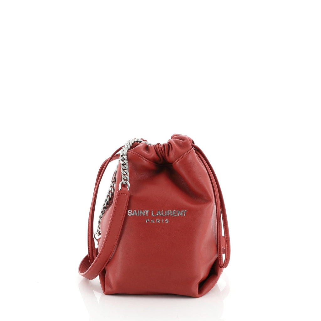 Teddy Bucket Bag Leather Mini