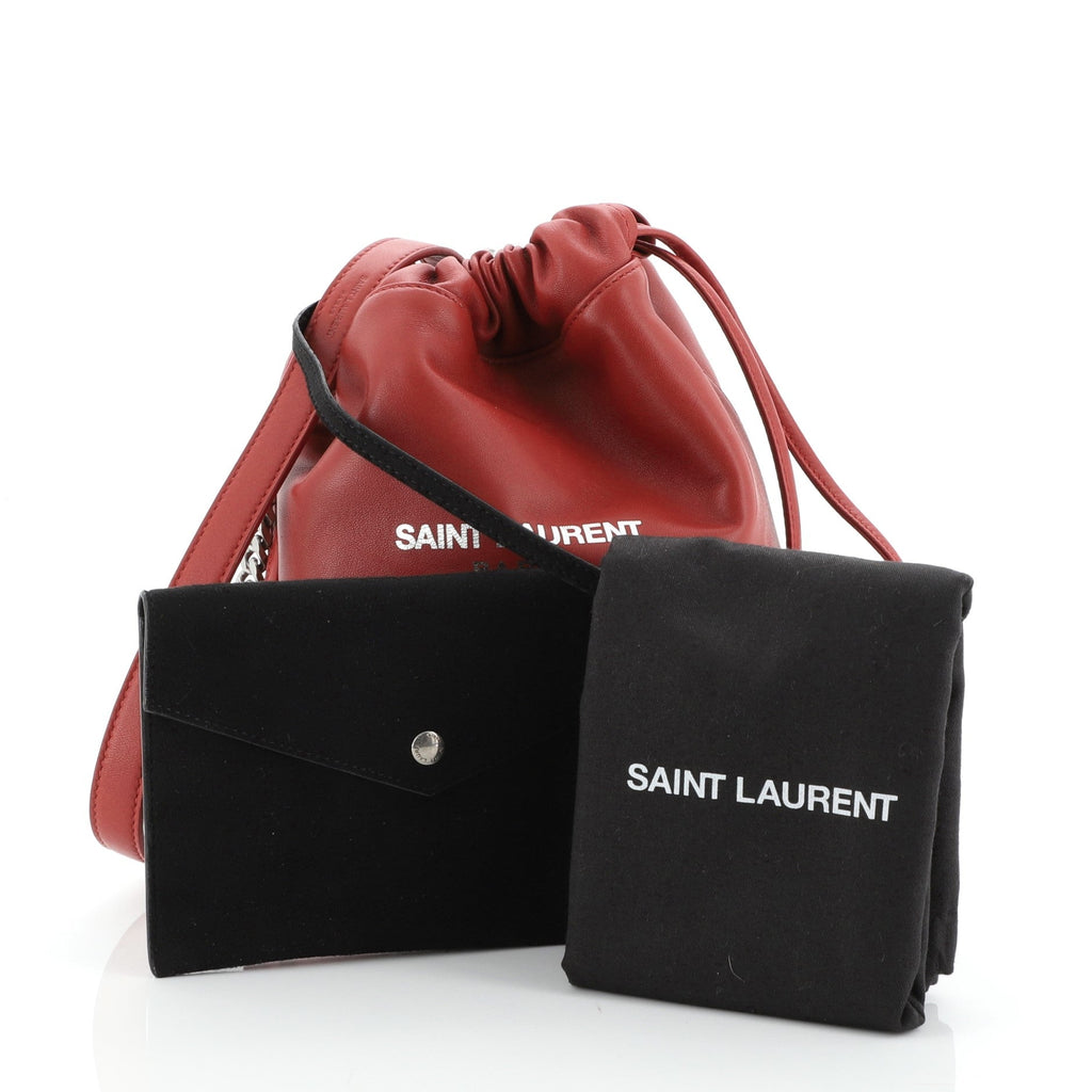 Teddy Bucket Bag Leather Mini