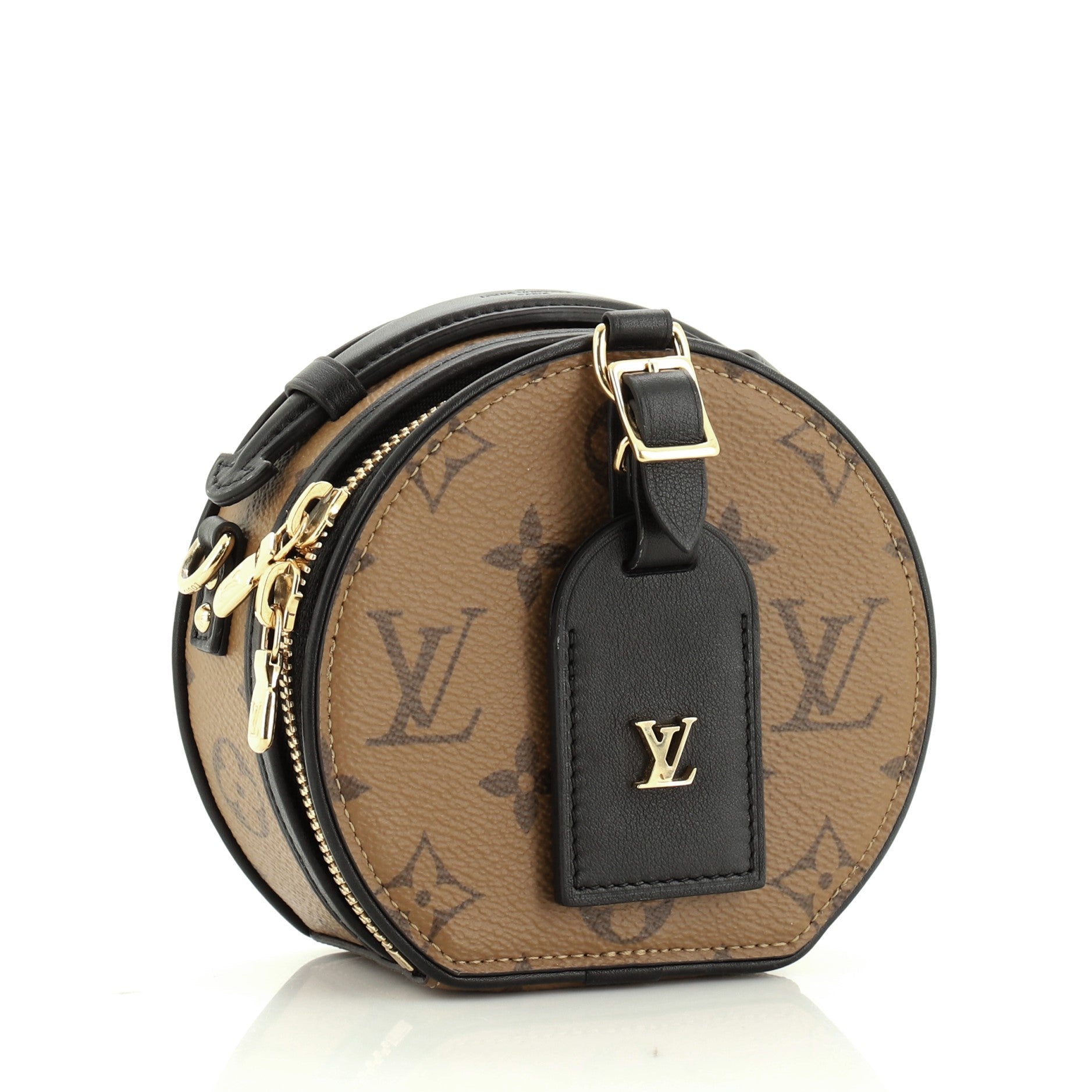 Mini Boite Chapeau Bag Reverse Monogram Canvas
