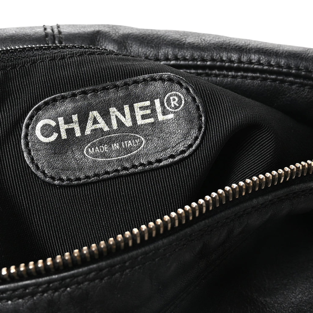 Calfskin CC Hobo Black
