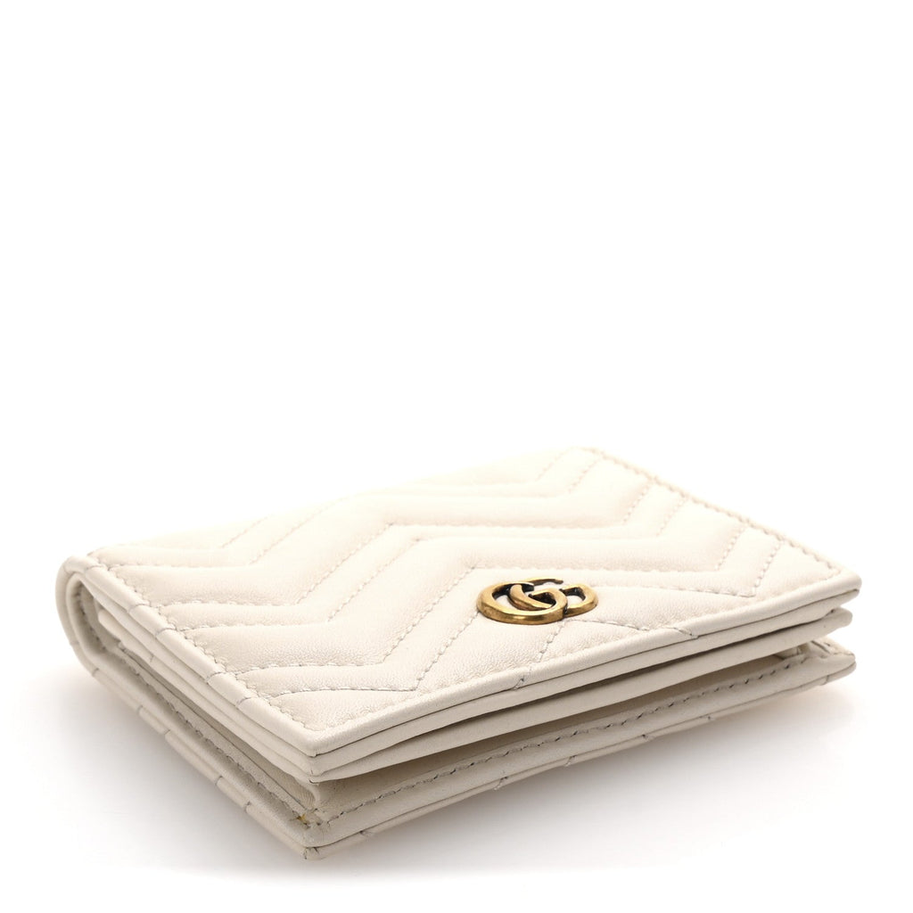 Calfskin Matelasse GG Marmont  Case White