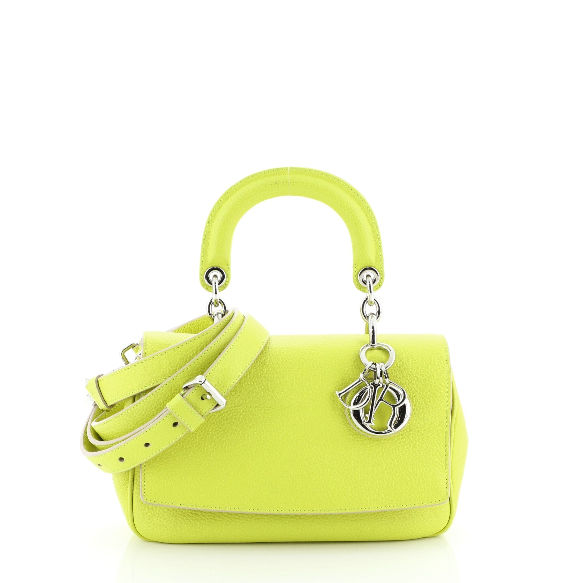 Be Dior Bag Pebbled Leather Mini