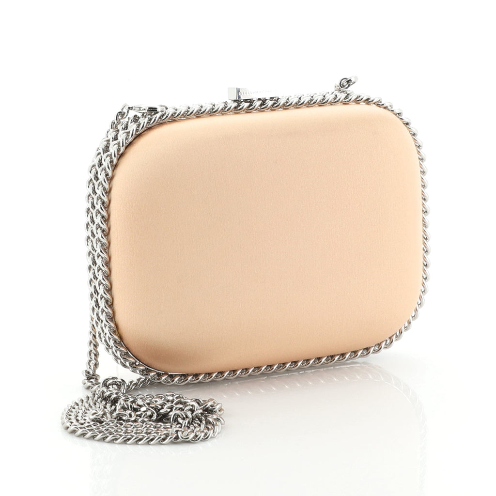 Chain Clutch Satin