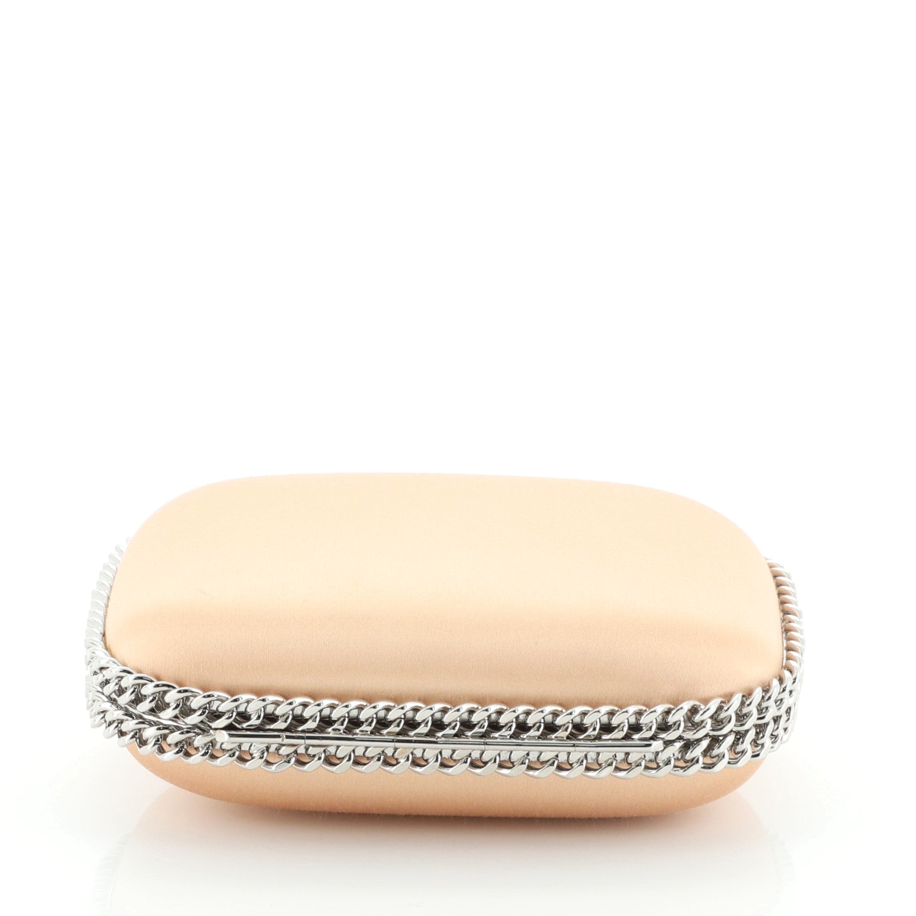 Chain Clutch Satin