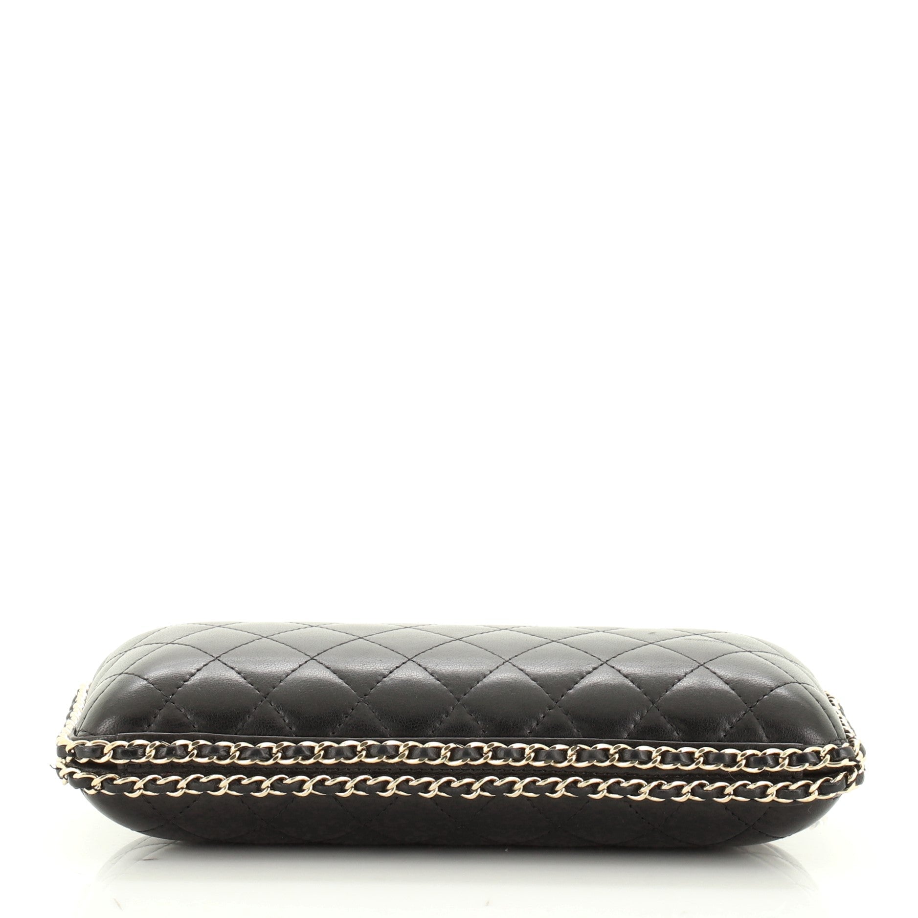 Chain Around Clutch Quilted Lambskin Small