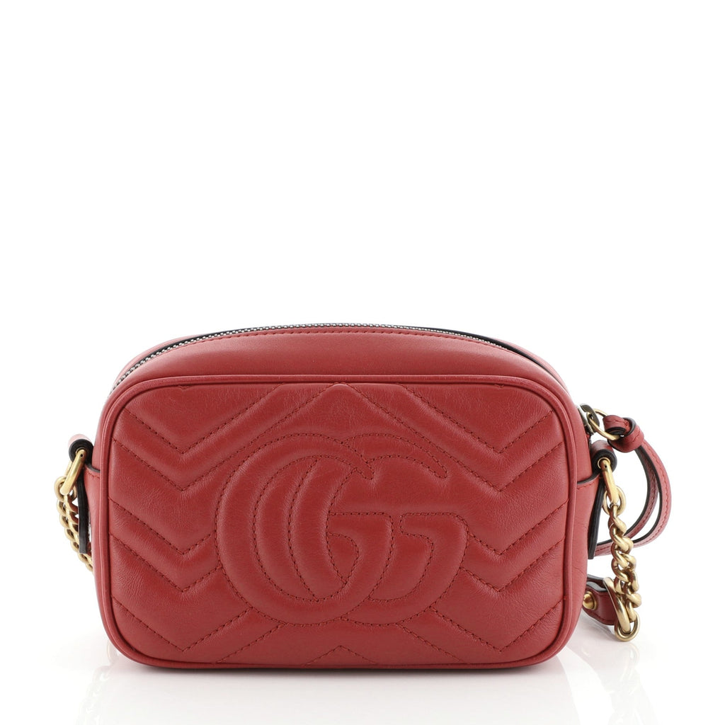 GG Marmont Shoulder Bag Matelasse Leather Mini