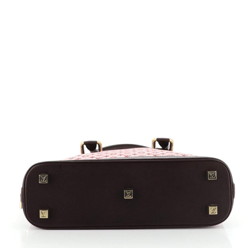 Alma Handbag Mini Lin Haut