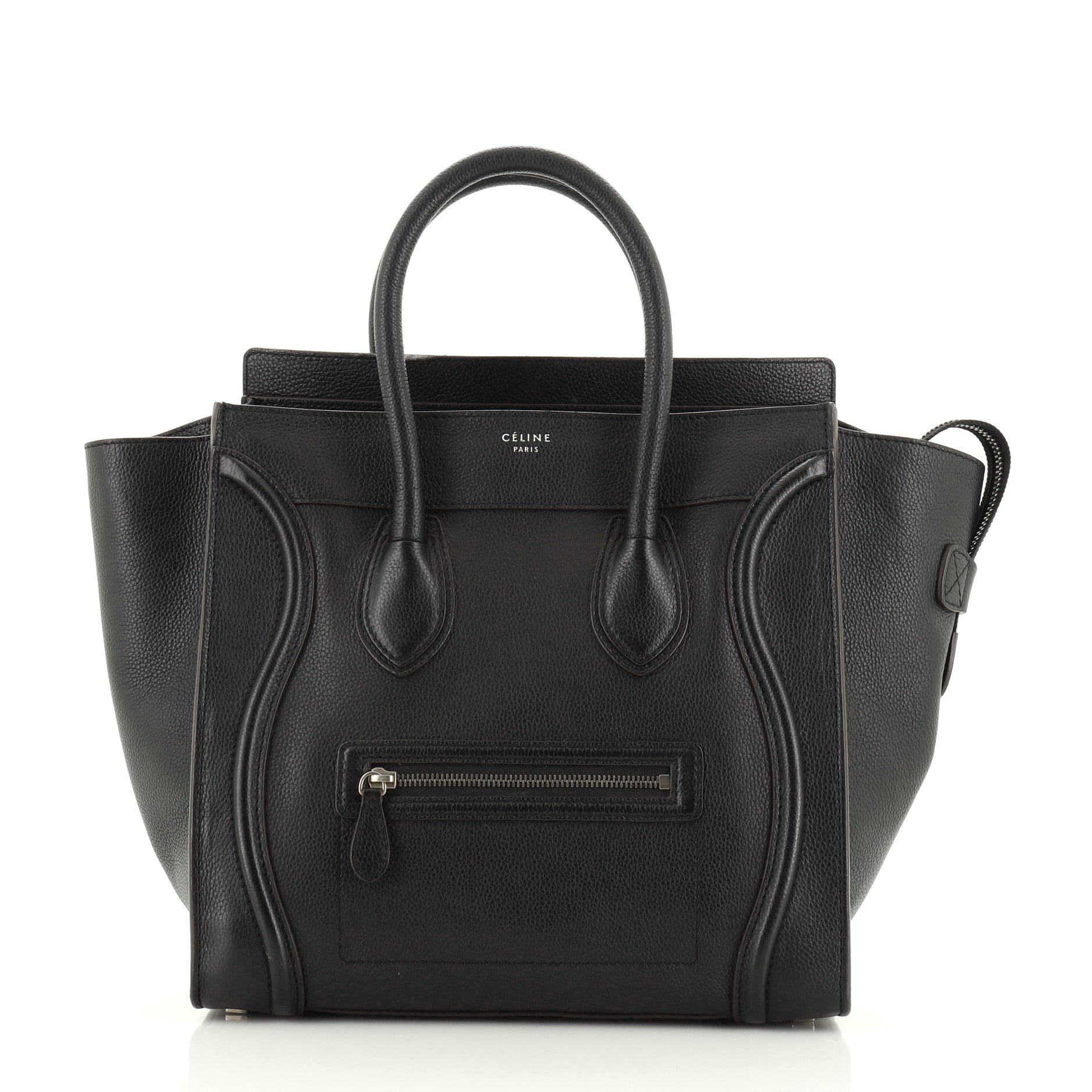 Luggage Bag Grainy Leather Mini