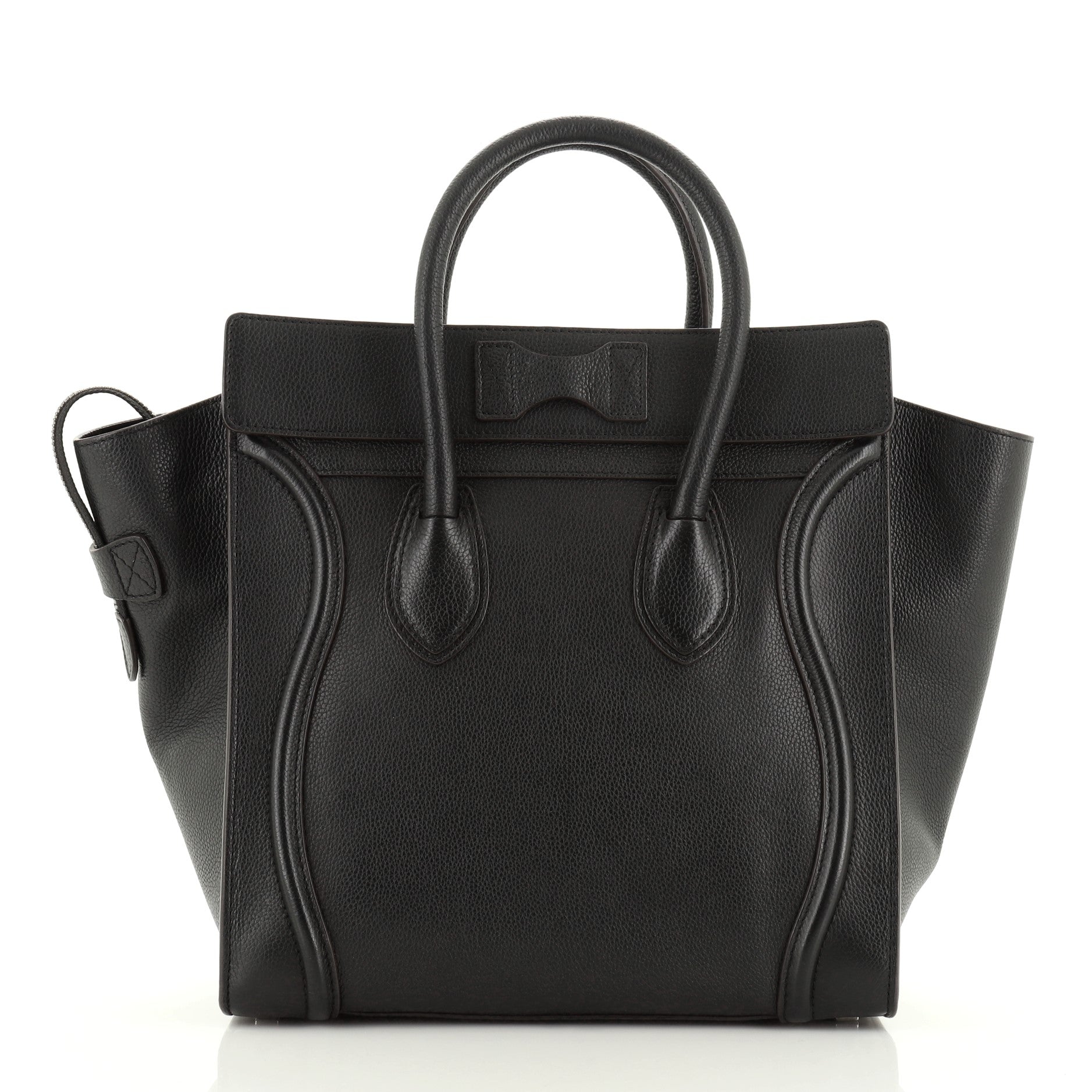 Luggage Bag Grainy Leather Mini