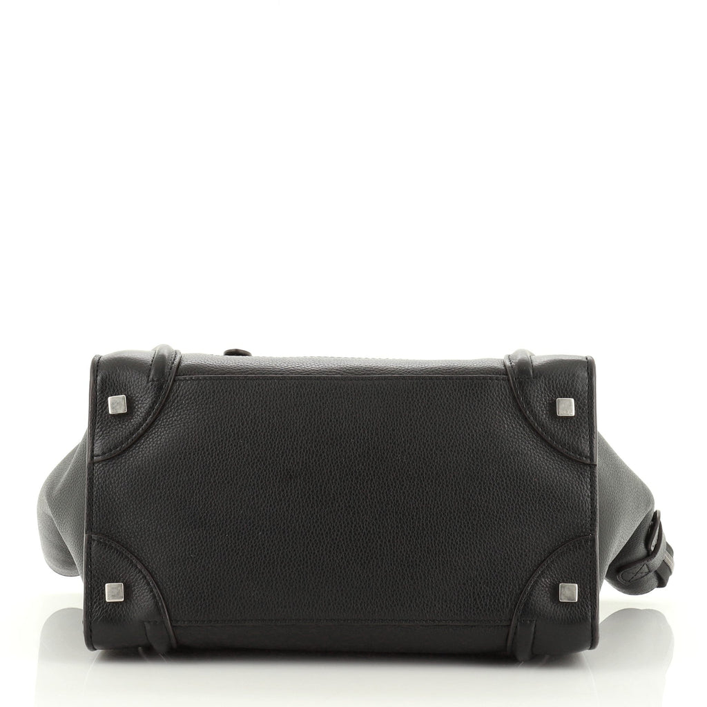 Luggage Bag Grainy Leather Mini
