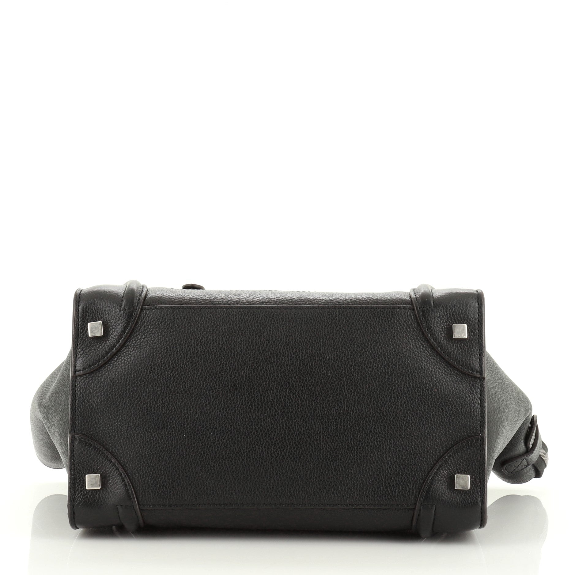 Luggage Bag Grainy Leather Mini