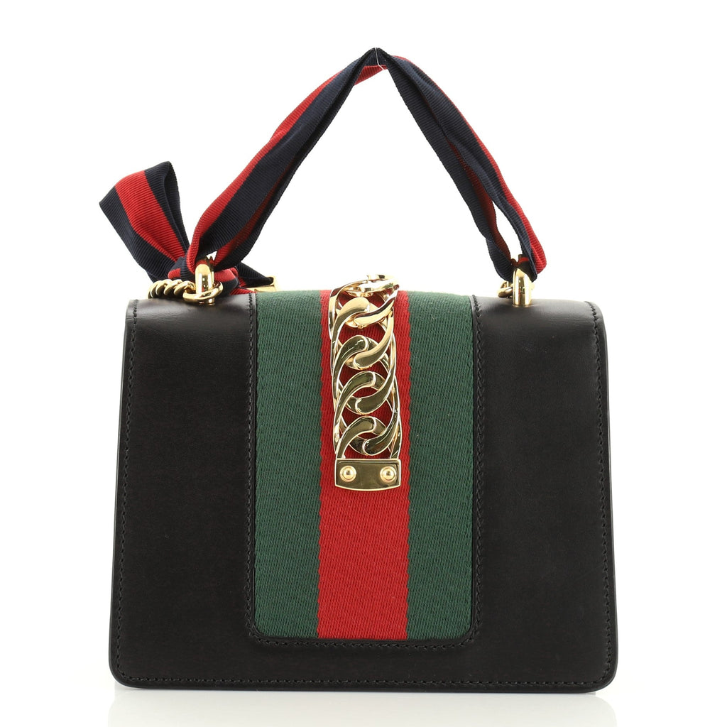 Sylvie Chain Shoulder Bag Leather Mini