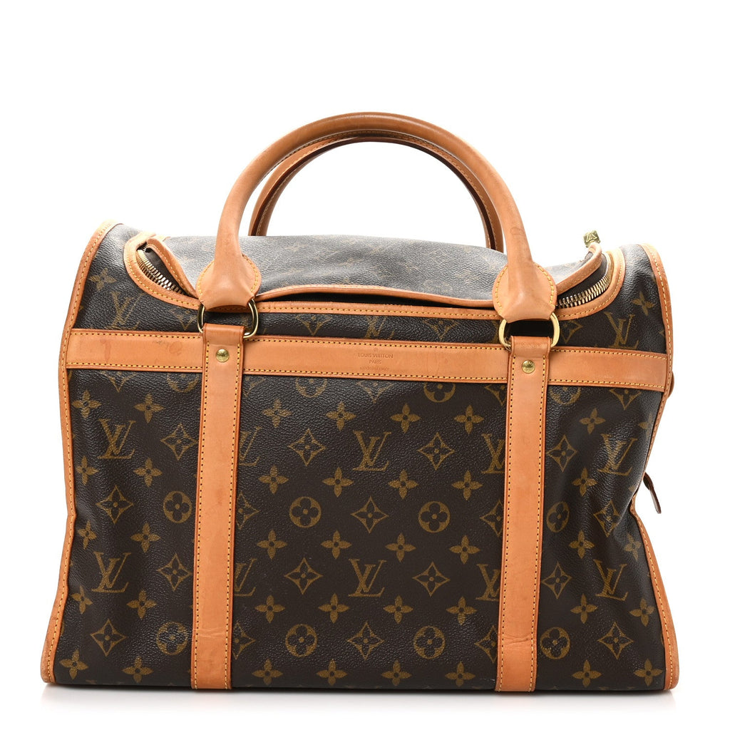 Monogram Dog Carrier 40