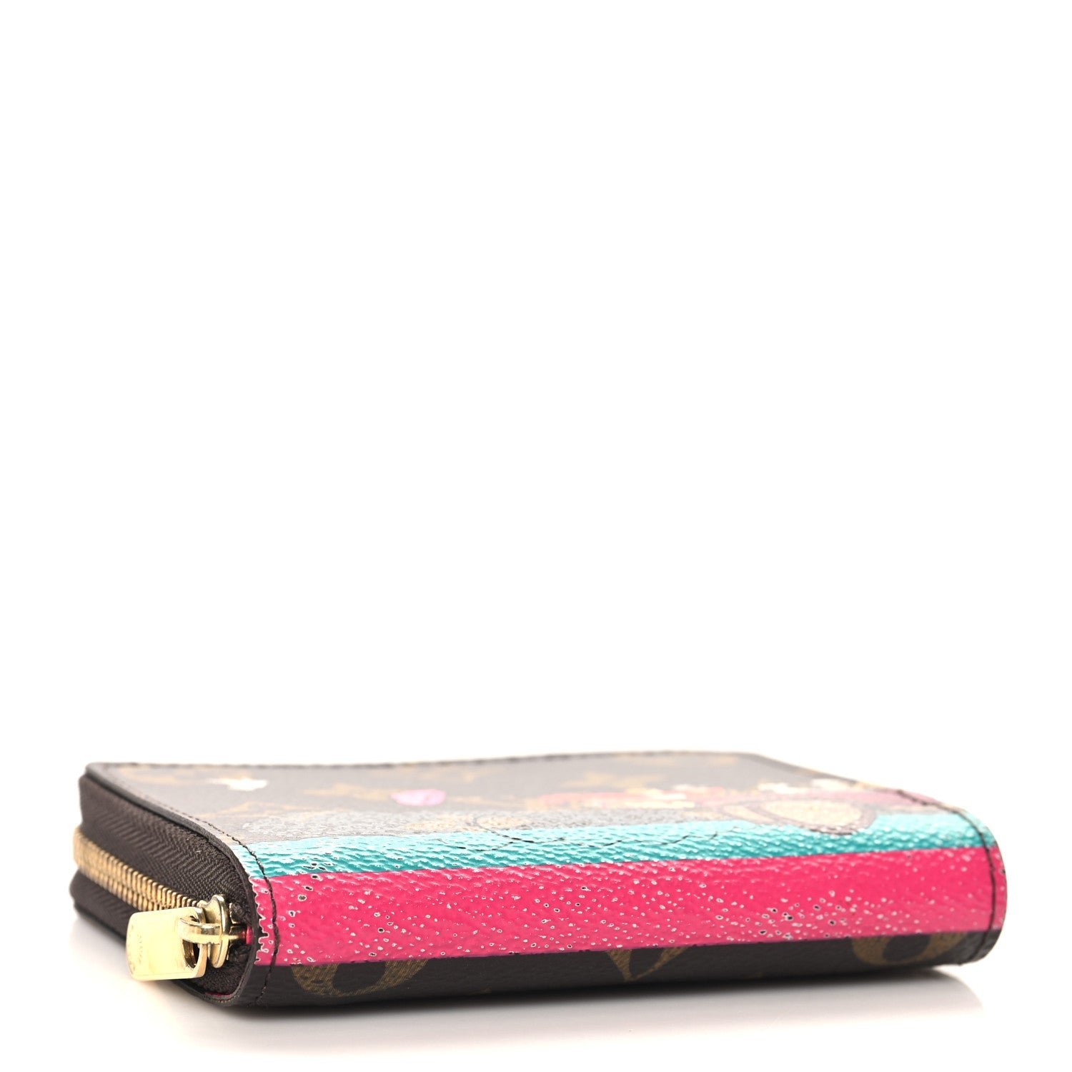 Monogram 2015 Christmas Animation Zippy Coin Purse Hibiscus