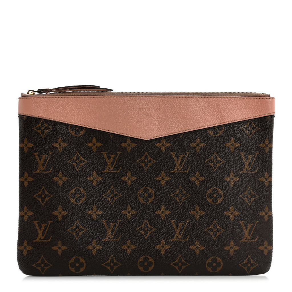 Monogram Daily Pouch Rose Poudre