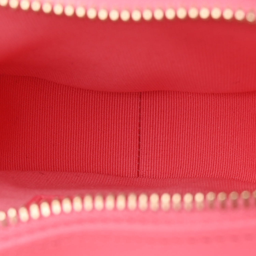 Lambskin Quilted CC In Love Heart Clutch With Chain Pink