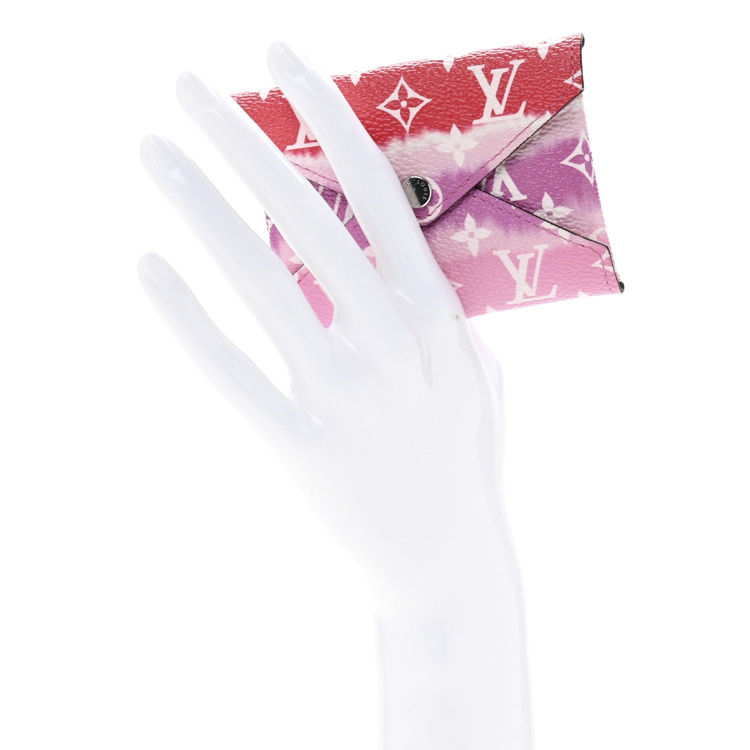 Monogram Escale Small Kirigami Pochette Insert Red