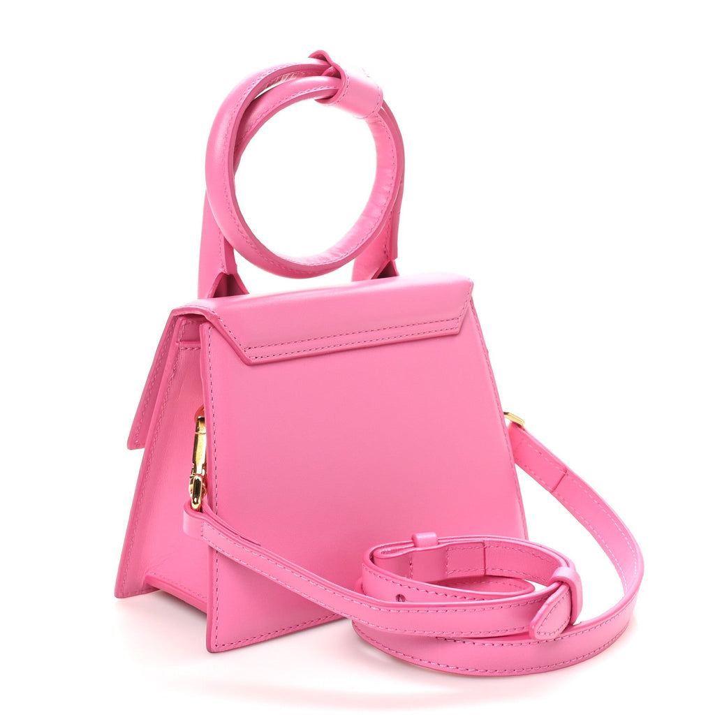Calfskin Le Chiquito Noeud Dark Pink