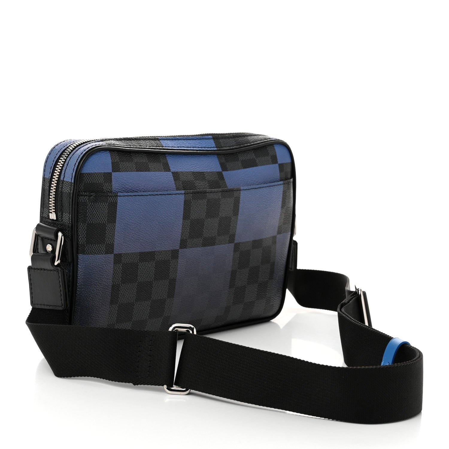 Giant Damier Graphite Alpha Messenger Bag Navy