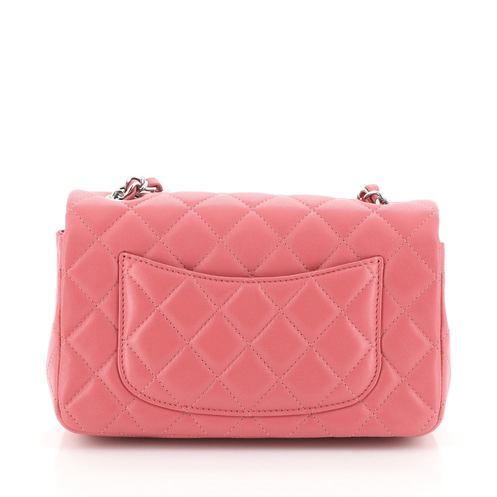 Classic Single Flap Bag Quilted Lambskin Mini