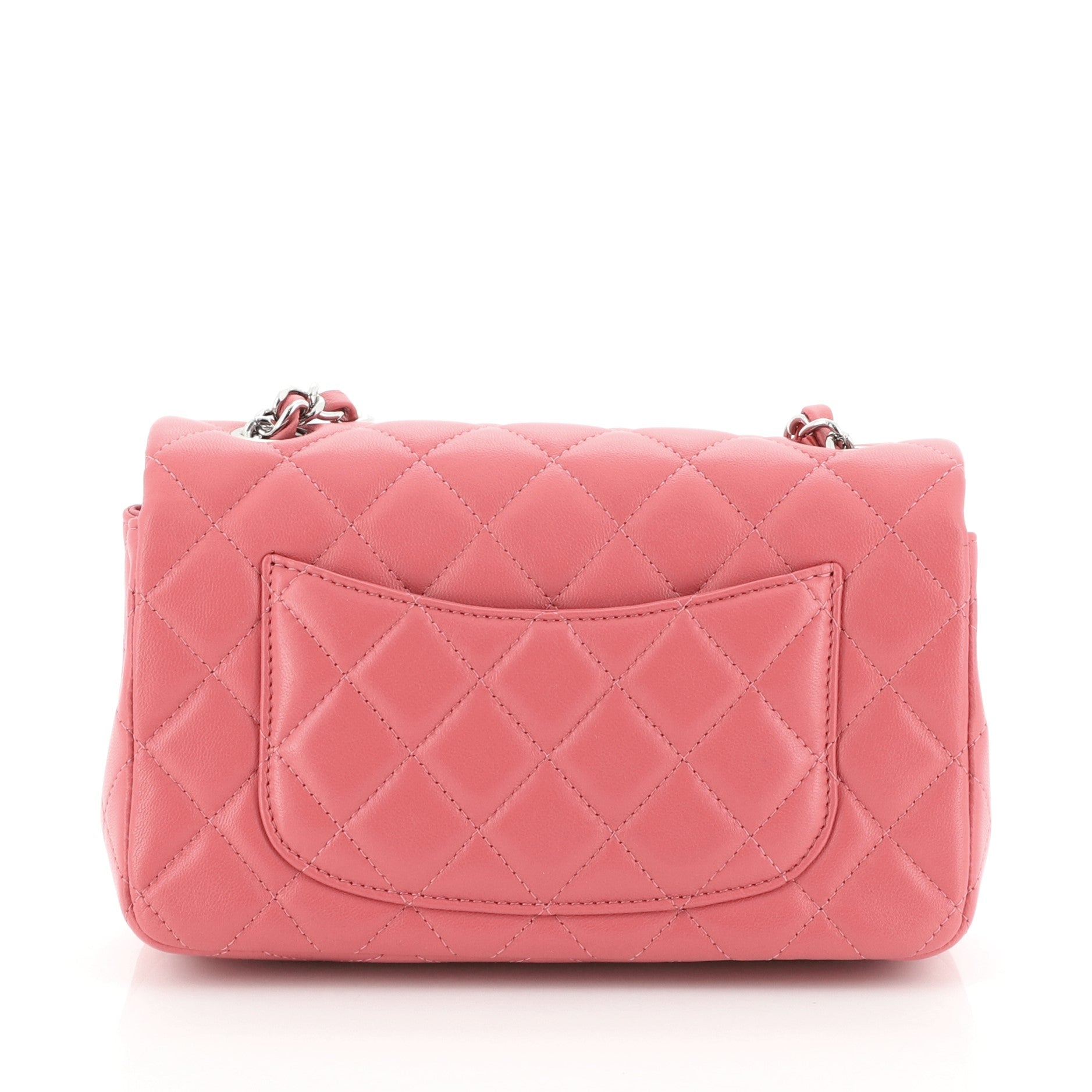 Classic Single Flap Bag Quilted Lambskin Mini
