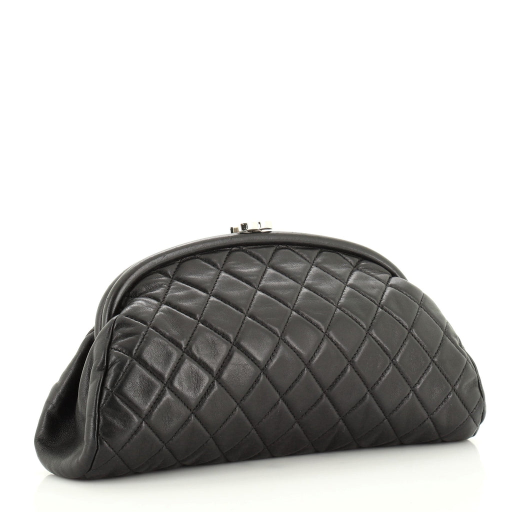 Timeless Clutch Quilted Lambskin