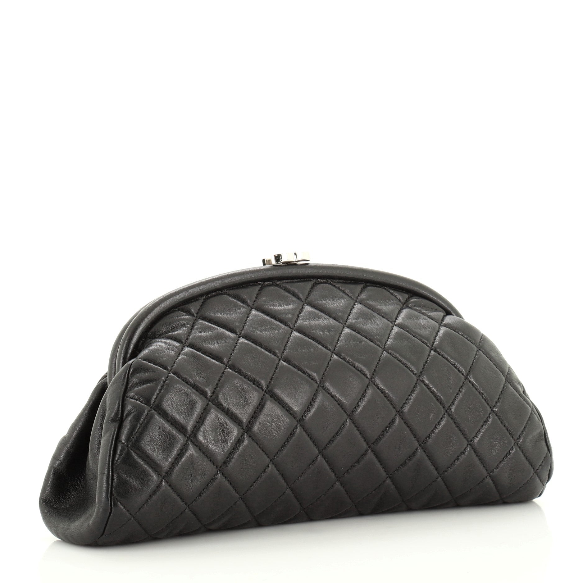 Timeless Clutch Quilted Lambskin