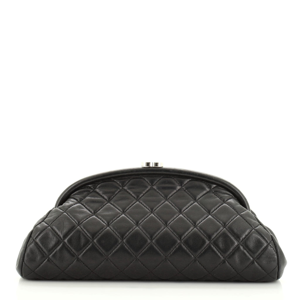 Timeless Clutch Quilted Lambskin