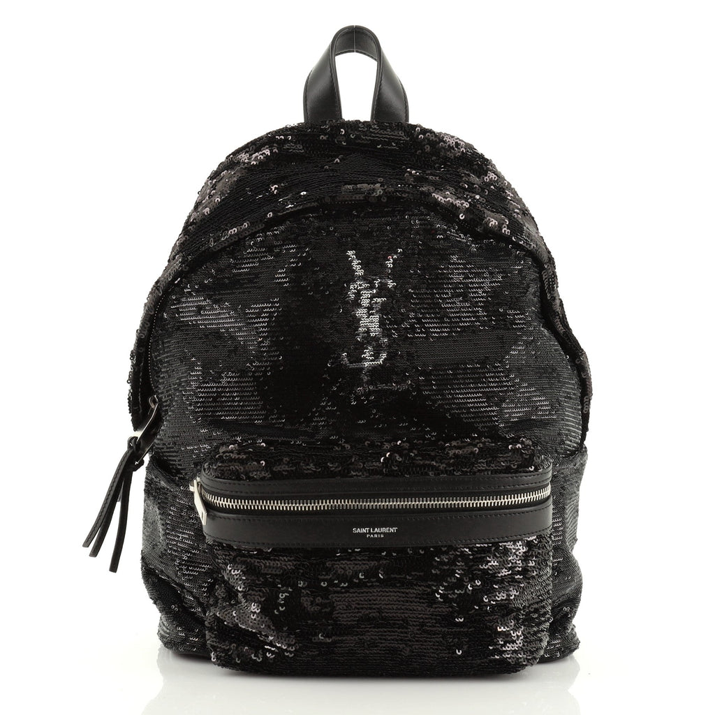 City Backpack Sequins Mini