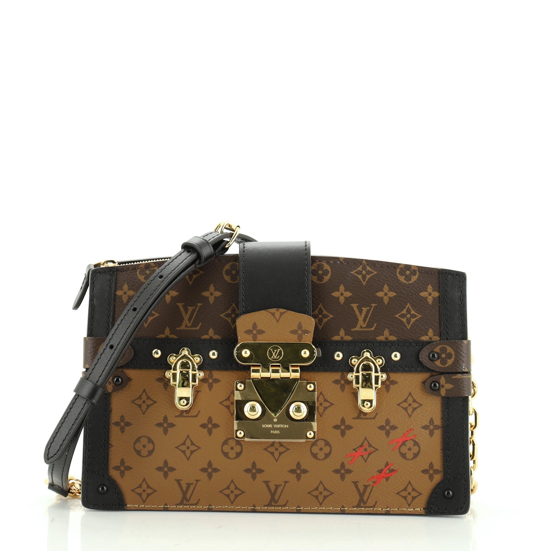 Trunk Clutch Reverse Monogram Canvas