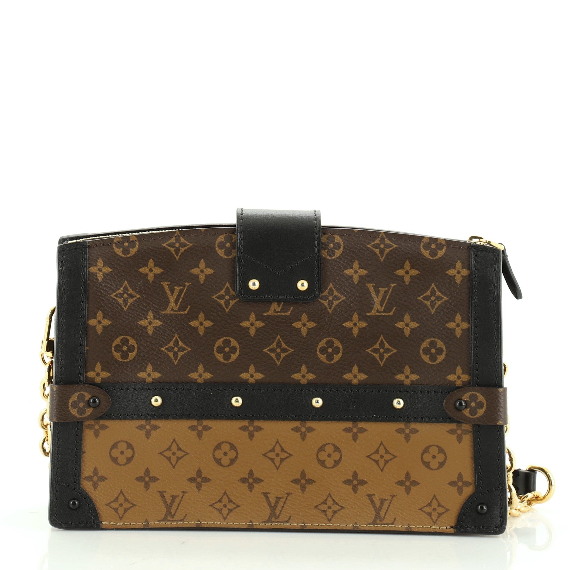 Trunk Clutch Reverse Monogram Canvas