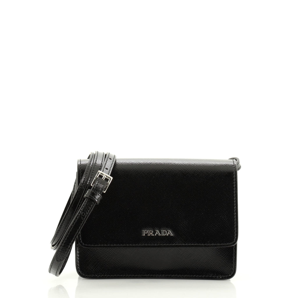 Crossbody Bag Vernice Saffiano Leather Mini