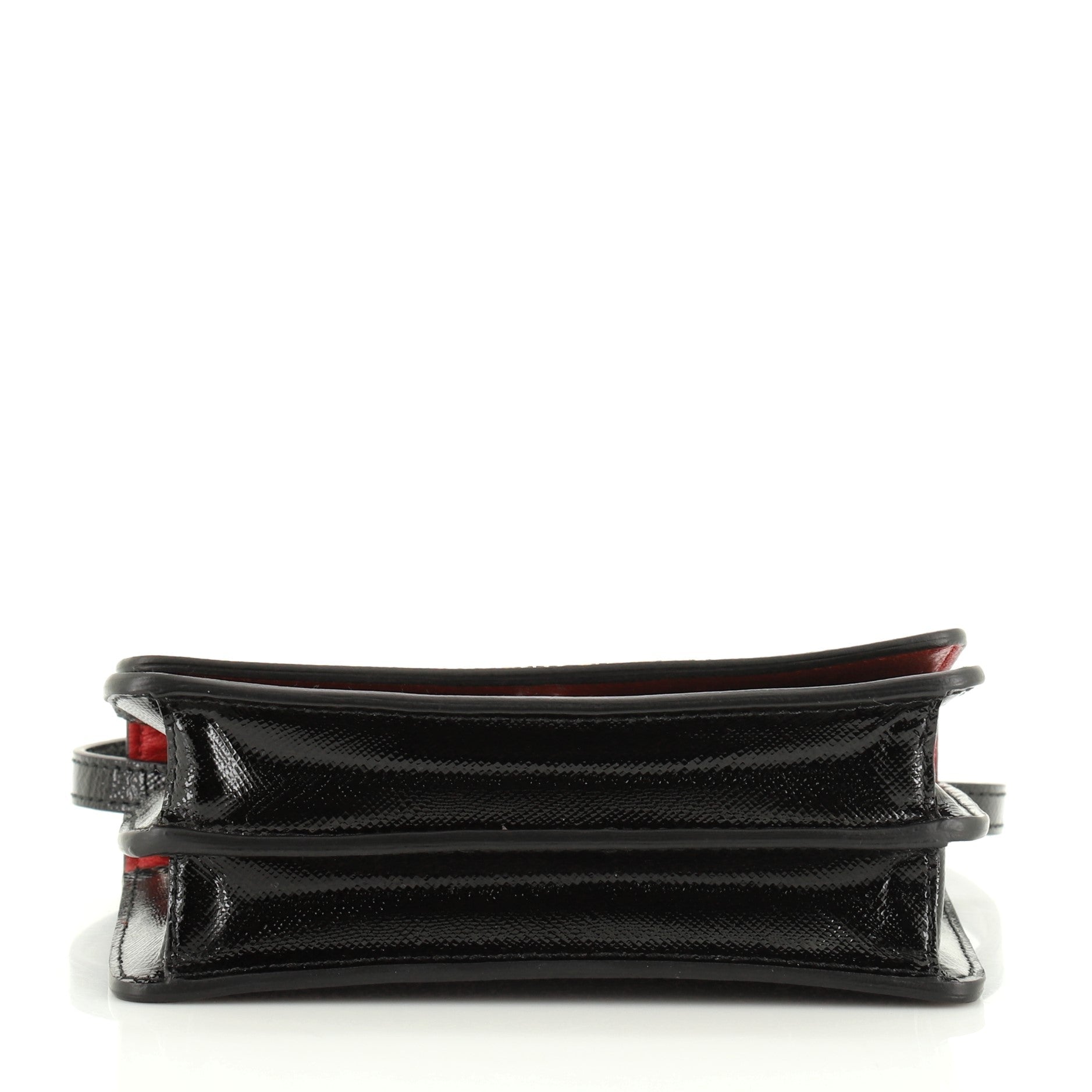 Crossbody Bag Vernice Saffiano Leather Mini