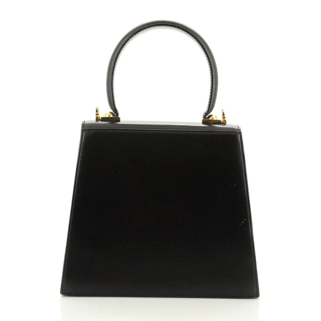 Gancini Convertible Top Handle Bag Leather Mini