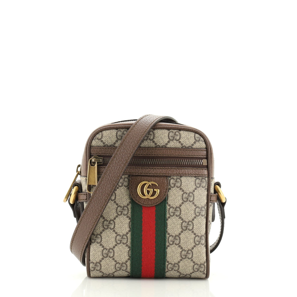 Ophidia Messenger Bag GG Coated Canvas Mini