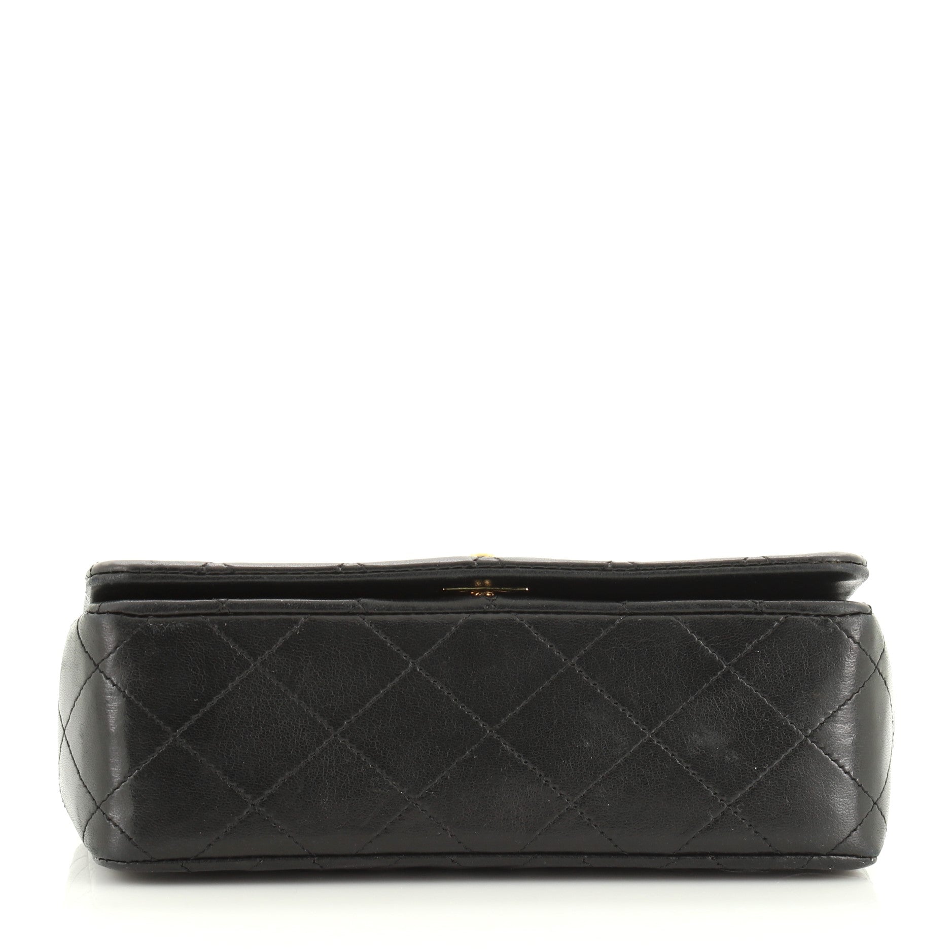 Vintage Full Flap Bag Quilted Lambskin Mini