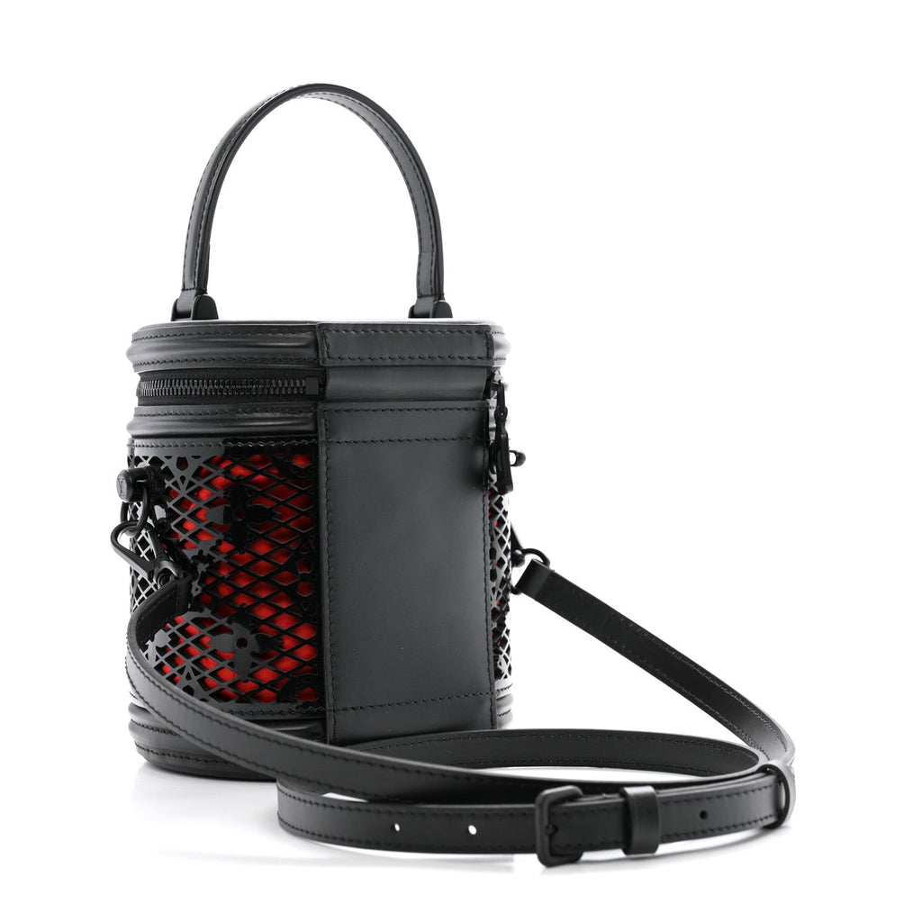 Patent Calfskin Monogram Cannes Black