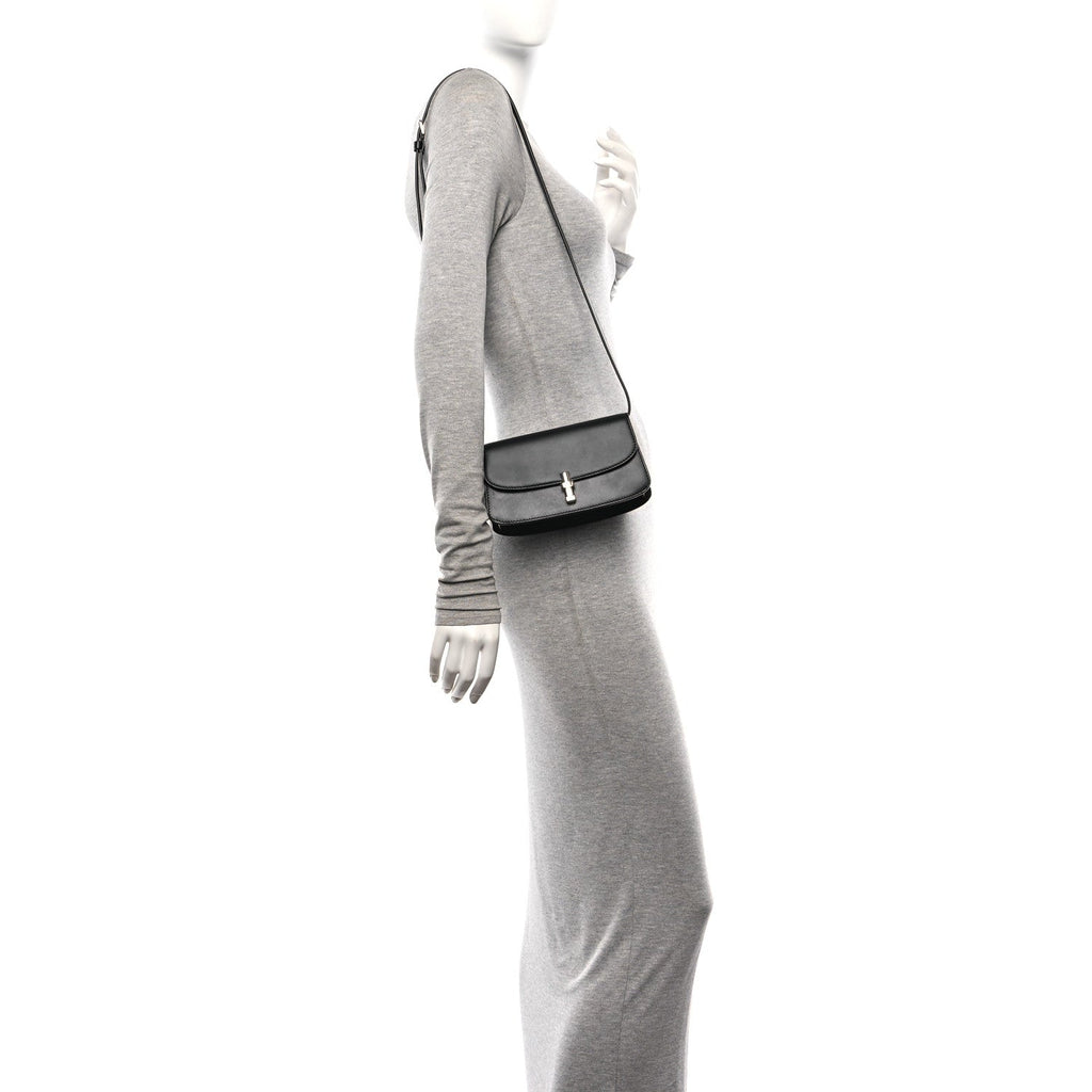 Smooth Calfskin The Sofia E/W Crossbody Black