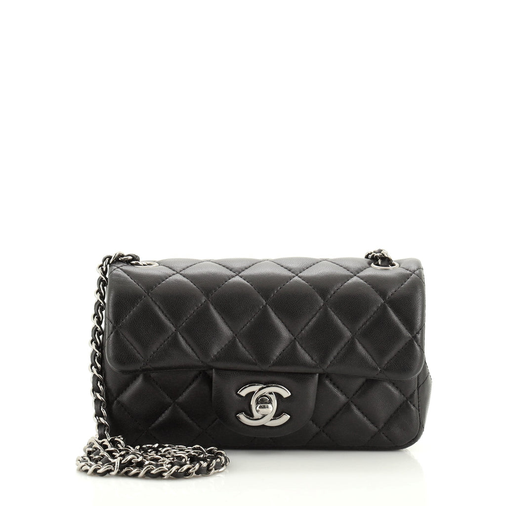 Classic Single Flap Bag Quilted Lambskin Extra Mini